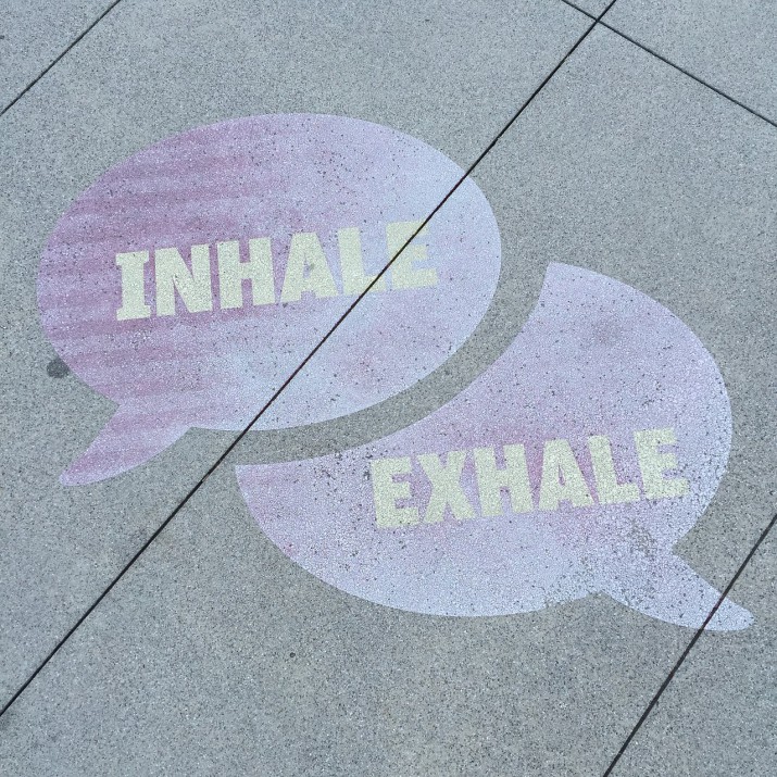 Inhale, exhale, smile