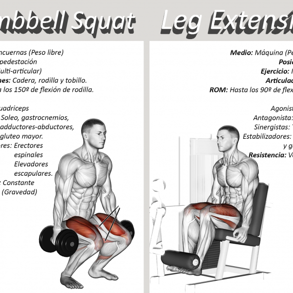 leg extension vs squat Trainerize.me