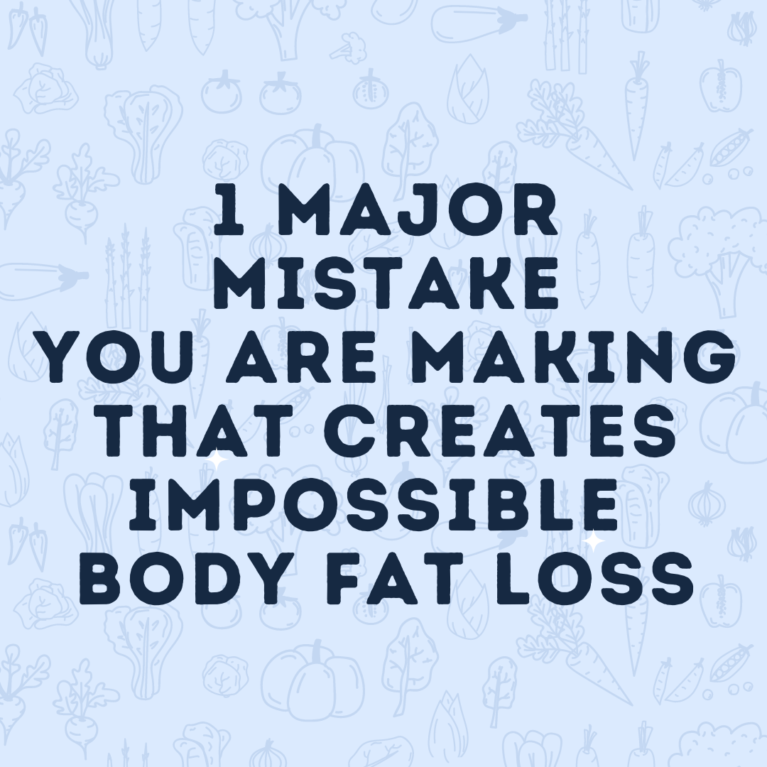fat loss mistake