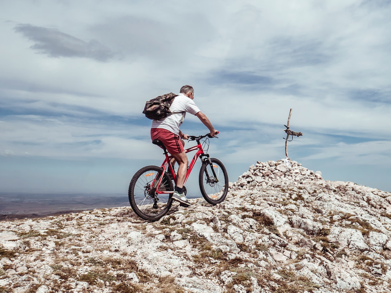 mountain biking