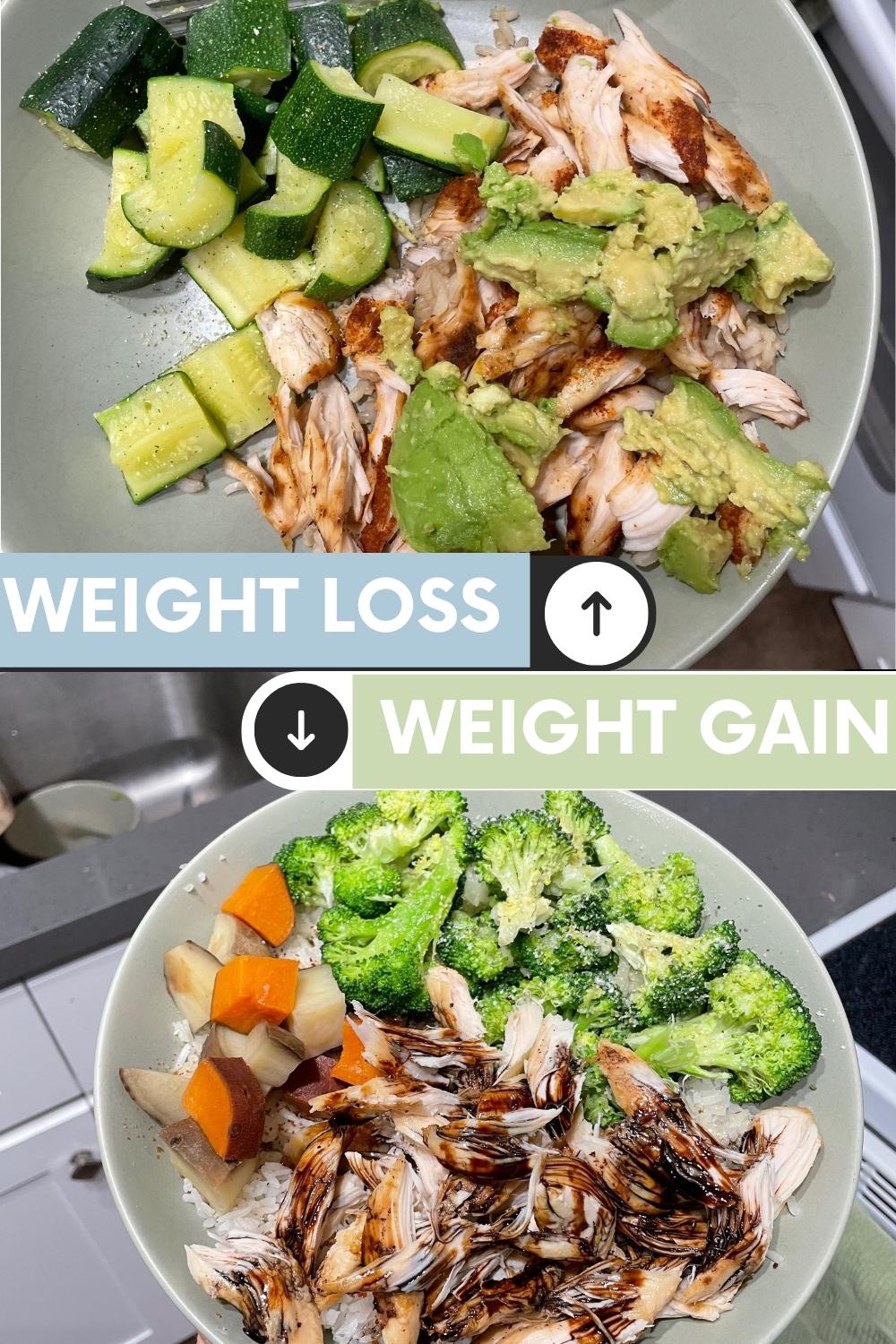 weight loss weight gain